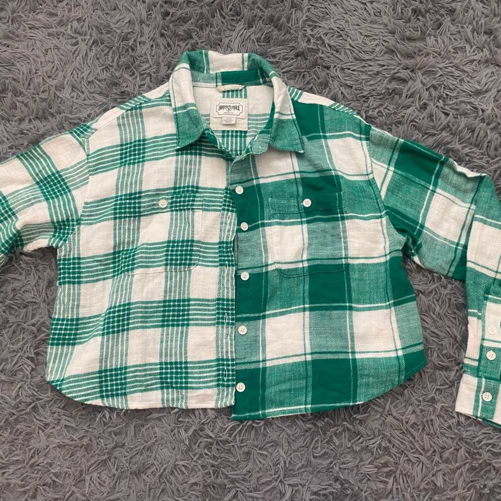 Cute American eagle flannel!!